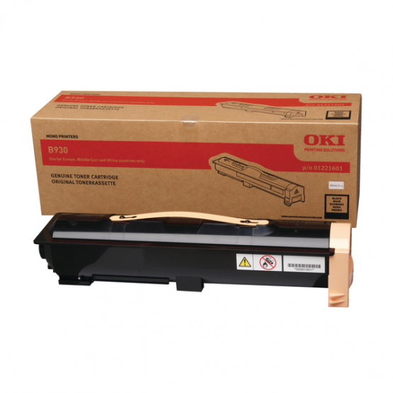 Oki B930 Black Original Toner Cartridge (1221601) 